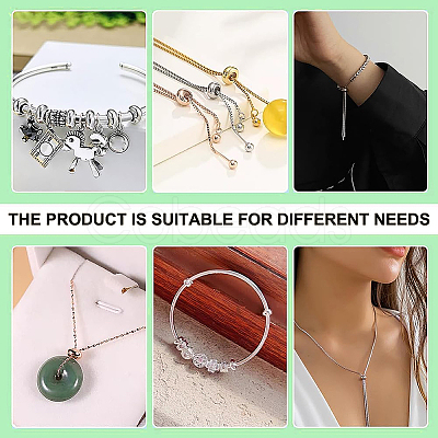 8Pcs 4 Styles 925 Sterling Silver Spacer Beads STER-BC0002-46-1