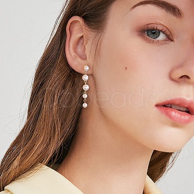 12Pcs 6 Style Alloy & Brass Stud Earring Findings DIY-SZ0009-36-1