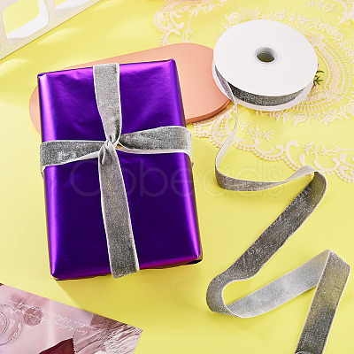 10 Yards Polyester Velvet Ribbon OCOR-TA0004-13C-1