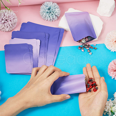 72Pcs 4 Styles Two Tone Rectangle Plastic Gift Bags OPP-TA0001-15C-1