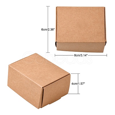 Kraft Paper Gift Box CON-K003-03B-01-1