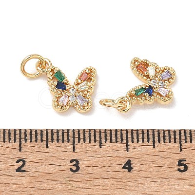 SHEGRACE Brass Pave Clear Cubic Zirconia Pendants XGRQ3Q159-628G-A-1