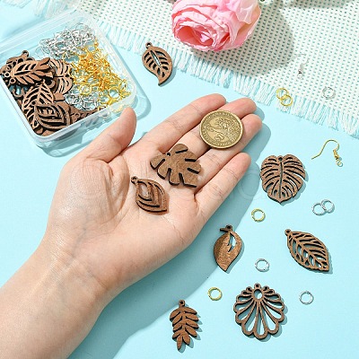 DIY Dangle Earring Kits DIY-YW0012-01A-1