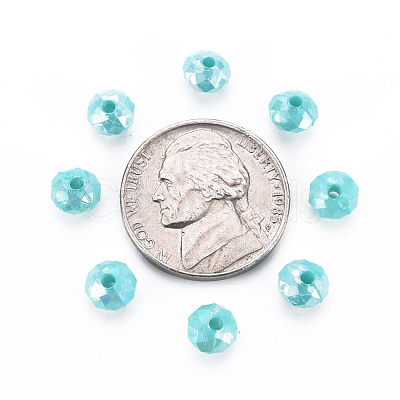 Opaque Acrylic Beads MACR-Q239-018C-05-1