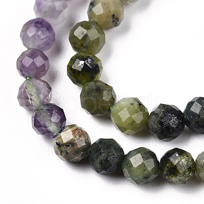 Natural & Synthetic Mixed Gemstone Beads Strands G-D080-A01-01-08-1