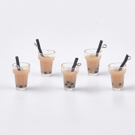 Plastic Cup Pendants LS-CRES-S359-09I-1