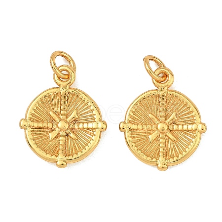 Brass Charms KK-F941-05G-1