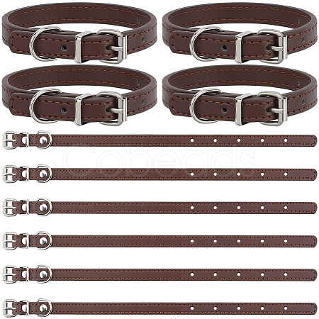 PU Leather Pet Collar AJEW-WH20001-72A-1