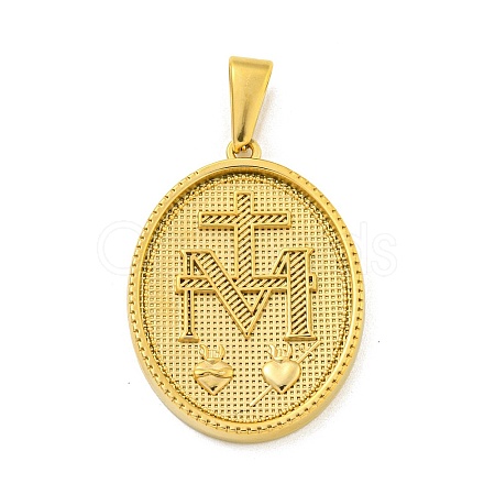 Ion Plating(IP) 304 Stainless Steel Pendants STAS-R231-18G-05-1