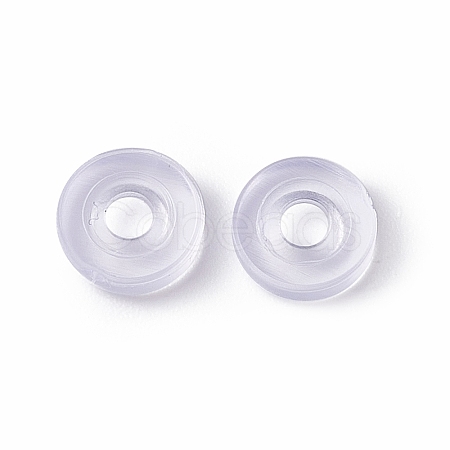 Silicone Clip on Earring Pads X-FIND-G036-05-1