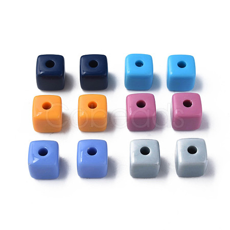 Opaque Acrylic Beads MACR-S373-141-A-1