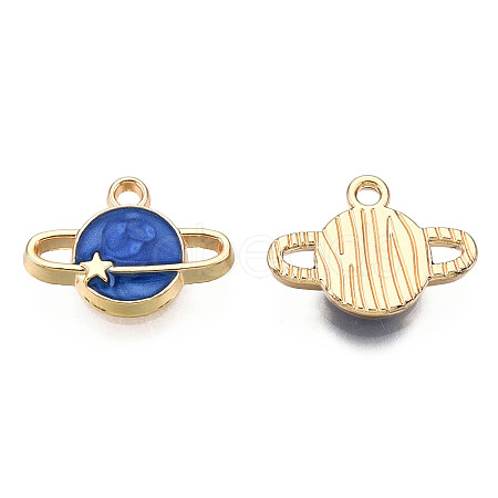 Alloy Enamel Pendants ENAM-T009-66B-RS-1
