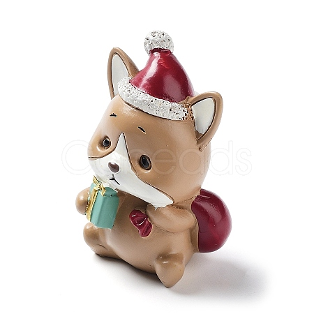 Christmas Animals Resin Sculpture Ornament LS-RESI-K025-01B-1