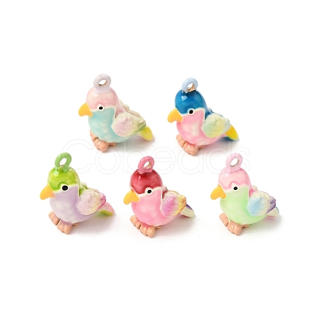 Alloy Enamel Pendants AL-CBA604F-05-1