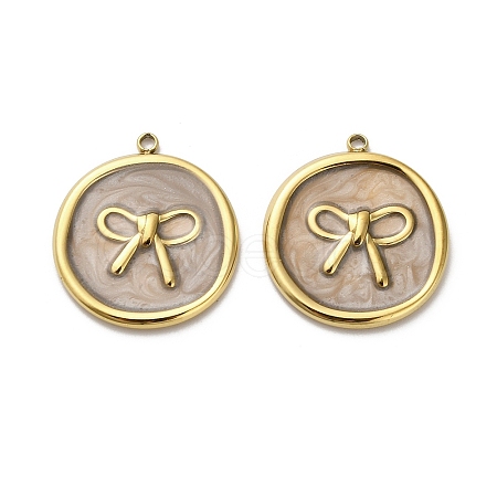 304 Stainless Steel Pendants STAS-C152-34G-03-1