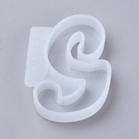 Letter DIY Silicone Molds X-DIY-I034-08S-1