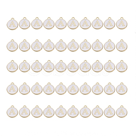 Golden Plated Alloy Charms ENAM-SZ0001-25A-A-1