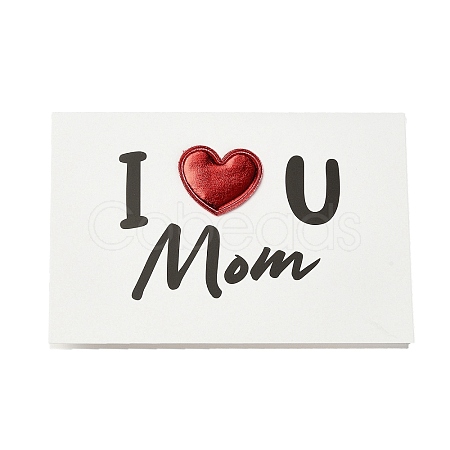 Kraft Paper Greeting Cards AJEW-L093-02C-1