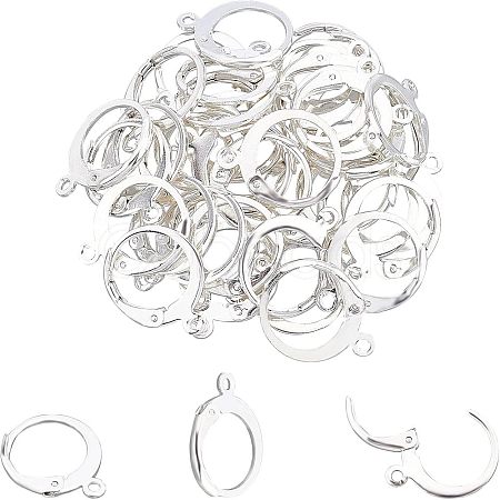 Unicraftale 304 Stainless Steel Leverback Earring Findings STAS-UN0009-77-1