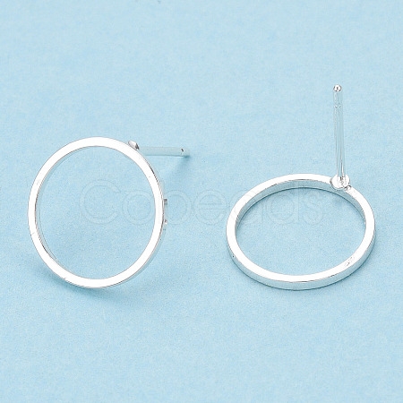 Brass Ear Stud Findings KK-S336-33S-1