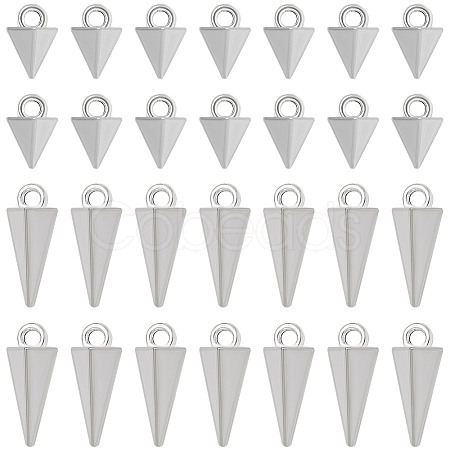100Pcs 2 Styles Alloy Pendants FIND-SC0019-86P-1