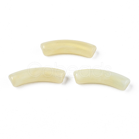 Opaque Acrylic Beads MACR-N009-020A-1