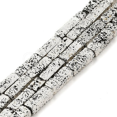 Electroplated Synthetic Non-Magnetic Hematite Beads Strands G-U003-15B-1