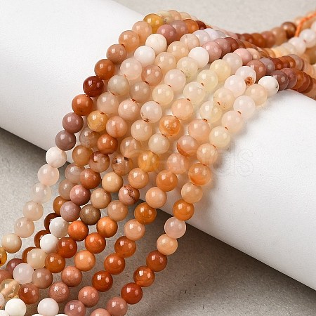 Natural Myanmar Jade Beads Strands LS-G-RM250101-C25-1