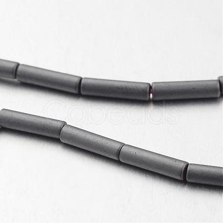Non-magnetic Synthetic Hematite Bead Strands G-F300-37B-F09-1
