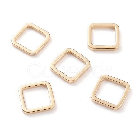Brass Linking Rings KK-Y003-01B-G-1