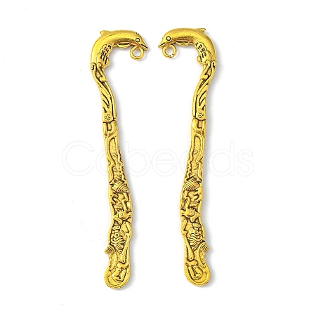 Zinc Alloy Bookmarks X-PALLOY-16-AG-LF-1