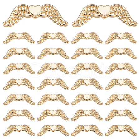 50Pcs Rack Plating Alloy Beads FIND-HY0004-98G-1