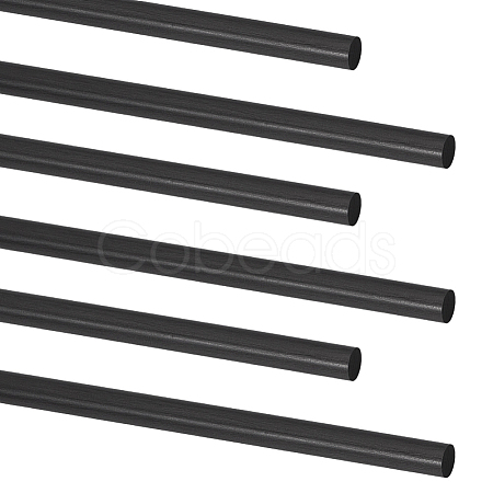 6Pcs Carbon Fiber Bars AJEW-OC0015-02-1