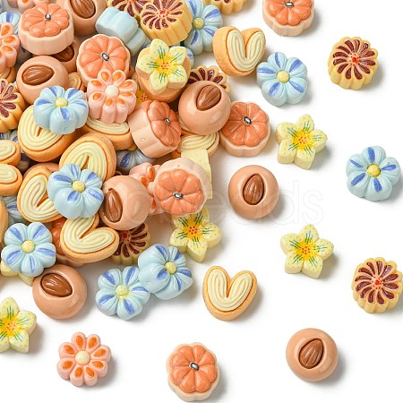 Opaque Resin Cabochons RESI-CJC0012-37A-1