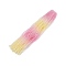 Gradient Color Baking Painted Glass Bead Strands, Faceted, Bicone, Colorful, 2.9~3.3x2.5mm, Hole: 0.8mm, about 146~150pcs/strand, 15.35~16.2''(39~40.5cm)