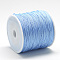 Nylon Thread, Chinese Knotting Cord, Light Sky Blue, 1mm, about 284.33 yards(260m)/roll