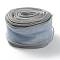 Organza Ribbon, Wired Sheer Chiffon Ribbon, for Package Wrapping, Hair Bow Clips Accessories Making, Light Blue, 2-1/8 inch(55mm), about 37.18~38.28 yards(34~35m)/bag