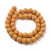 Natural Lava Rock Bead Strands G-L435-03-8mm-13-2