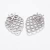 Owl Alloy Pendant Rhinestone Settings X-EA11877Y-NF-2