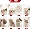 DIY Woven Net/Web Shape Home Decorate Makings DIY-PH0027-05-4