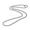 304 Stainless Steel Diamond Cut Chunky Curb Chains NJEW-JN03213-7