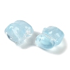 Spray Painted Glass Beads GLAA-Z007-04I-2