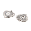 Non-Tarnish 304 Stainless Steel Charms STAS-A089-32P-2