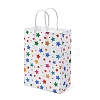 Star Print Paper Packing Tote Bags CARB-R001-01D-1