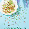 600Pcs 6 Colors Transparent Acrylic Charms TACR-TADJ0001-03-5