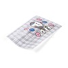 Rectangle Plastic Packaging Resealable Bags X1-OPP-T003-01D-4