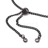 Adjustable 304 Stainless Steel Curb Chains Bracelet Making AJEW-JB01213-03-3