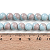Baking Paint Glass Beads Strands DGLA-N012-8mm-06-4