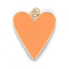 Brass Enamel Pendants KK-M205-13G-05-1