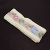 Embroidery Polyester Lace Trim OCOR-WH0064-79-2